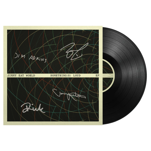 Jimmy Eat World (Something(s) Loud) Signed Black Vinyl